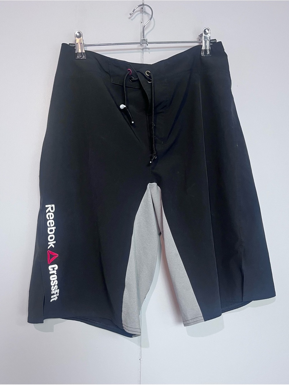 Reebok CrossFit Men’s Black Board Shorts Size S Training Workout MMA